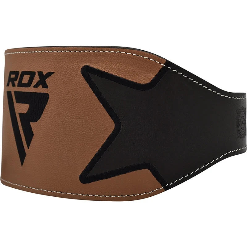 RDX 6 Pollici In Pelle Per Il Sollevamento Pesi Cintura Da Palestra - Image 8