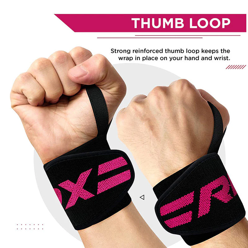 RDX W2 Polsini Da Polso Per Bodybuilding - Image 6