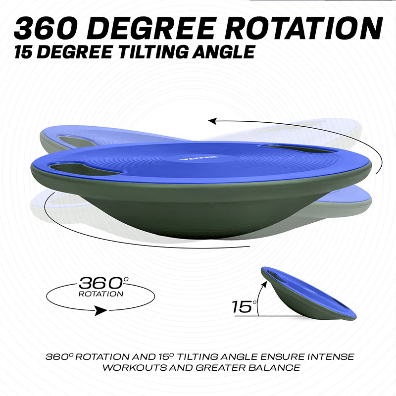 RDX S1 Balance Board con Maniglie - Image 15