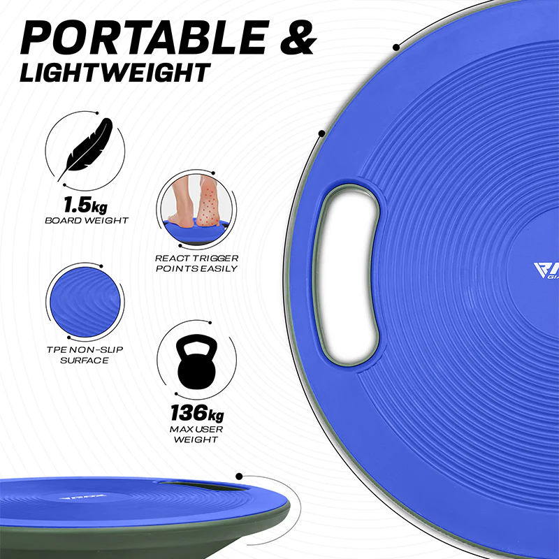 RDX S1 Balance Board con Maniglie - Image 16