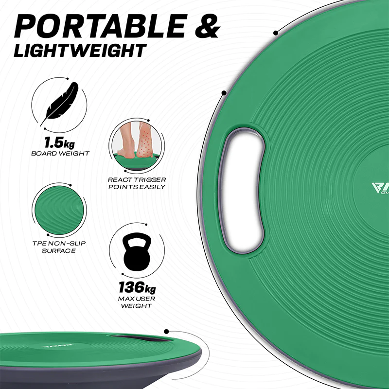 RDX S1 Balance Board con Maniglie - Image 22