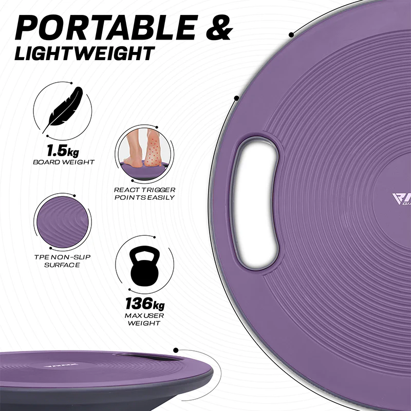 RDX S1 Balance Board con Maniglie - Image 30