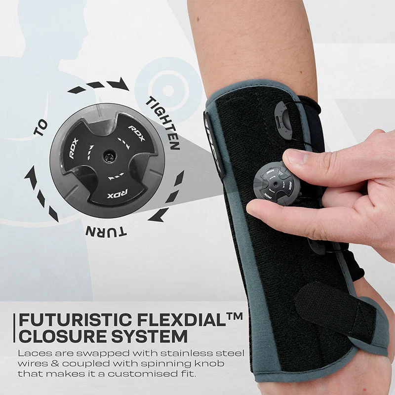 RDX SB Supporto a Compressione Regolabile del Tutore da polso Approvato dalla FDA con FlexDIAL - Image 3