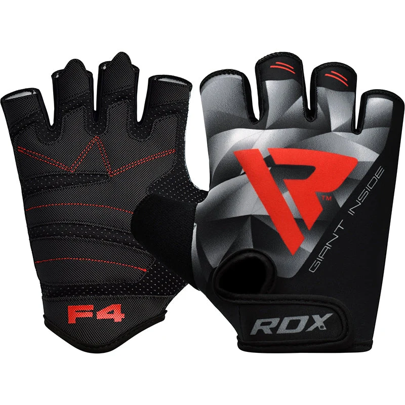 RDX F4 Guanti Per Il Sollevamento Pesi Senza Dita