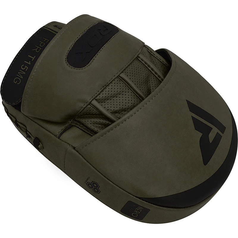RDX T15 Nero Cuscinetti da Boxe Verde Opaco - Image 4