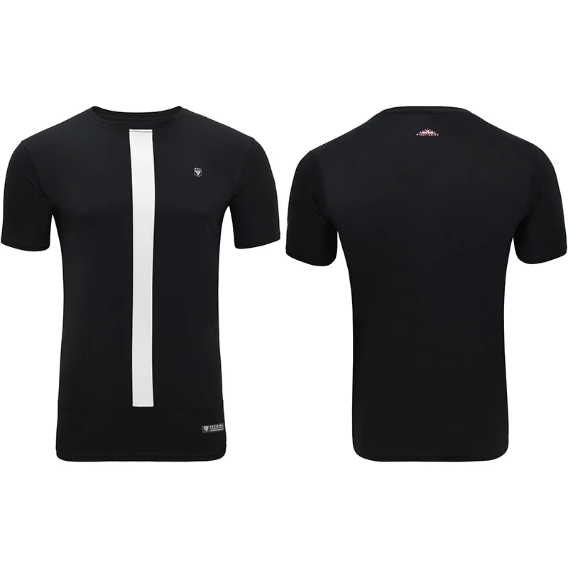 RDX T15 Nero Mezza Manica Maglietta S Bianconero Polyester - Image 5