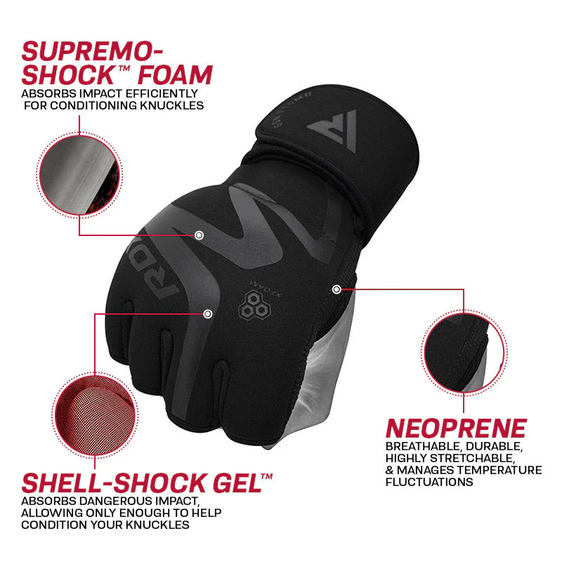 RDX T15 Noir Guanti Interni - Image 2