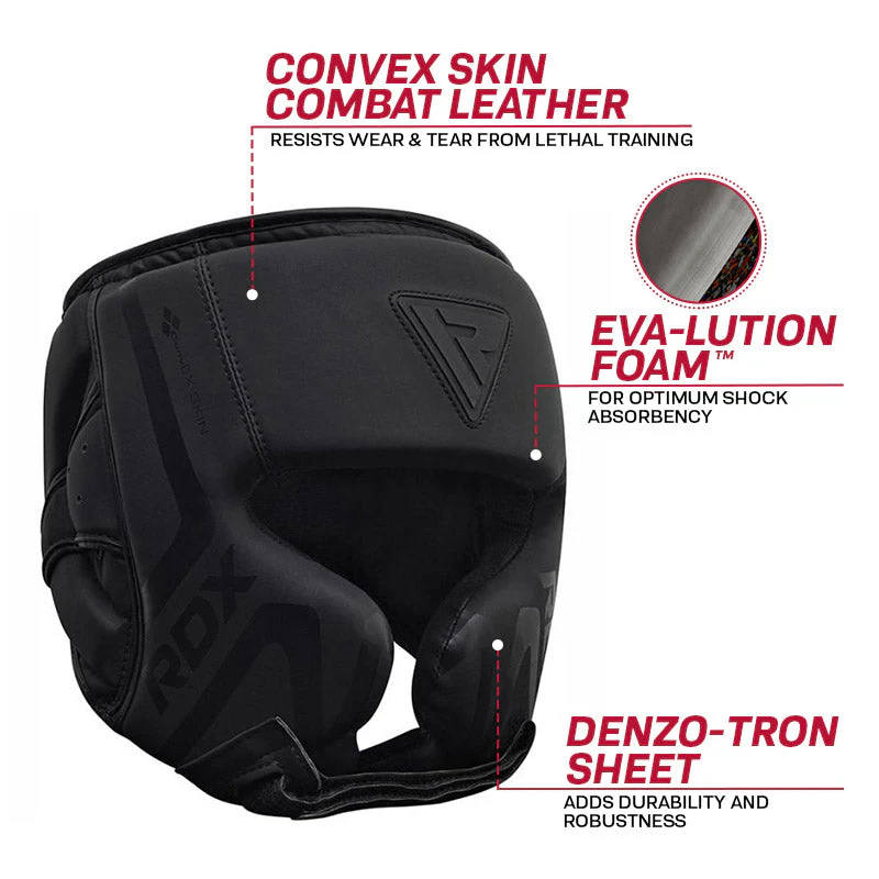 RDX T15 Noir Protettore Guanciale Guardia Testa - Image 5