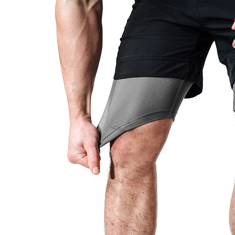 T16 Pantaloncini da MMA a compressione 2 in 1  - Image 6