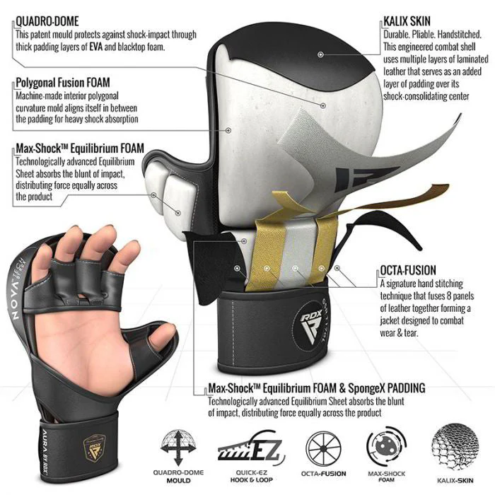 RDX T17 Aura MMA Sparring Guanti - Image 4