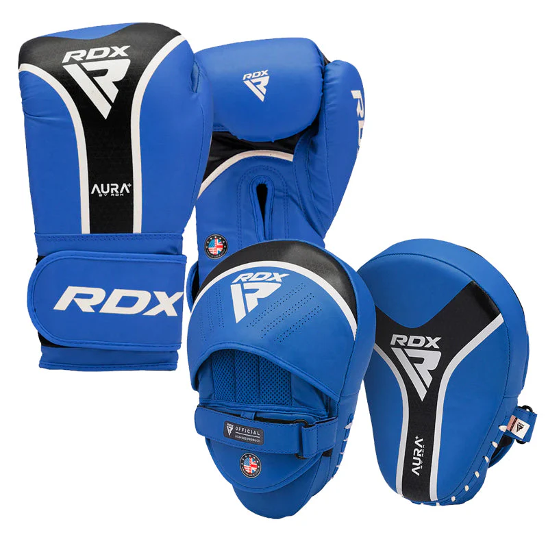 Guantoni da boxe RDX T17 Aura Plus con set di protezioni - Image 3