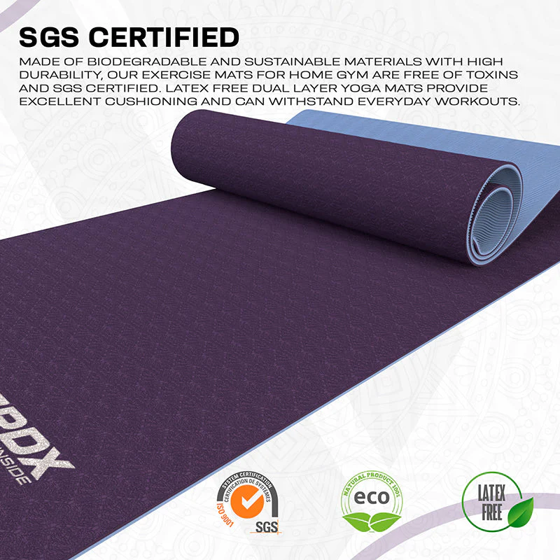 RDX UM 6mm TPE Gomma Yoga Mat - Image 9
