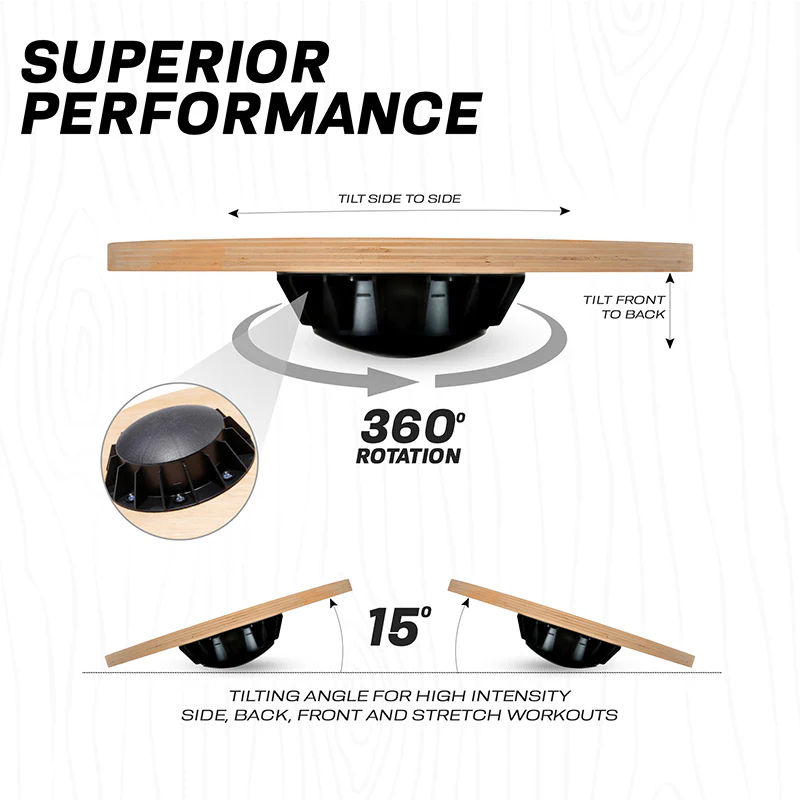 RDX W1 Balance Board in Legno - Image 14