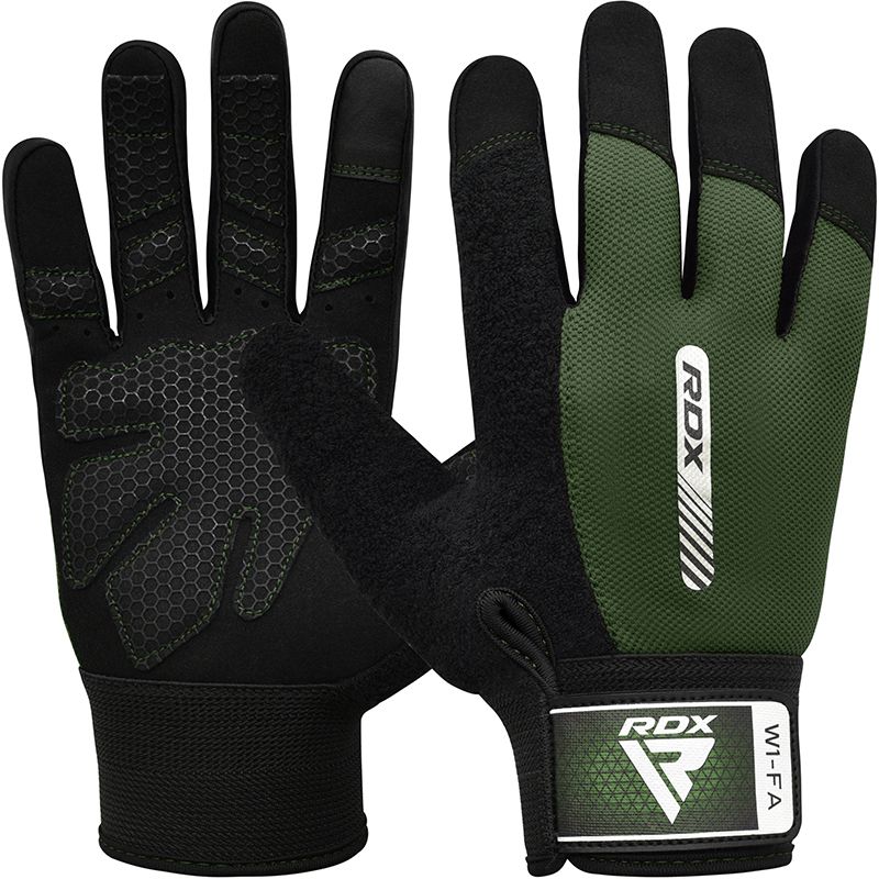 RDX W1 Guanti Palestra Dita Intere
