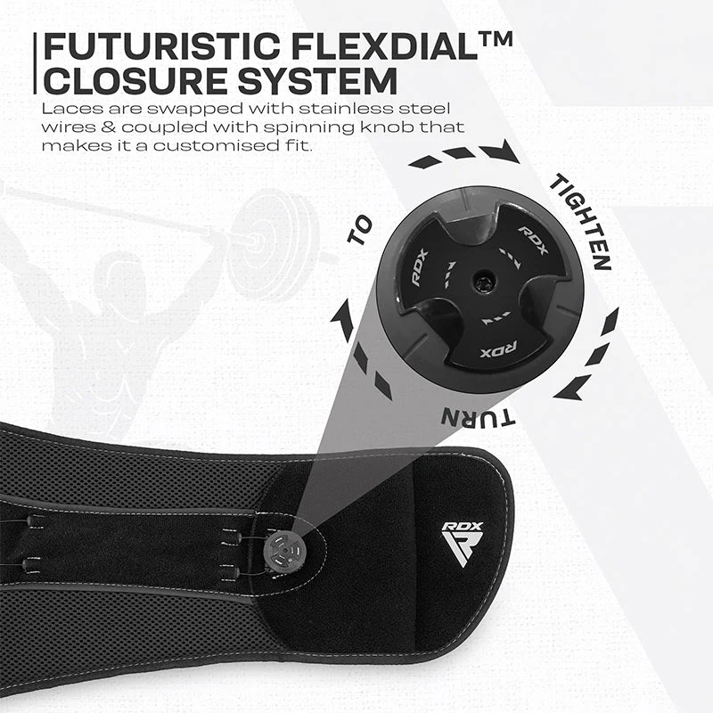 RDX WS Cinghia Regolabile di Supporto Posteriore Approvata dalla FDA con FlexDIAL - Image 3
