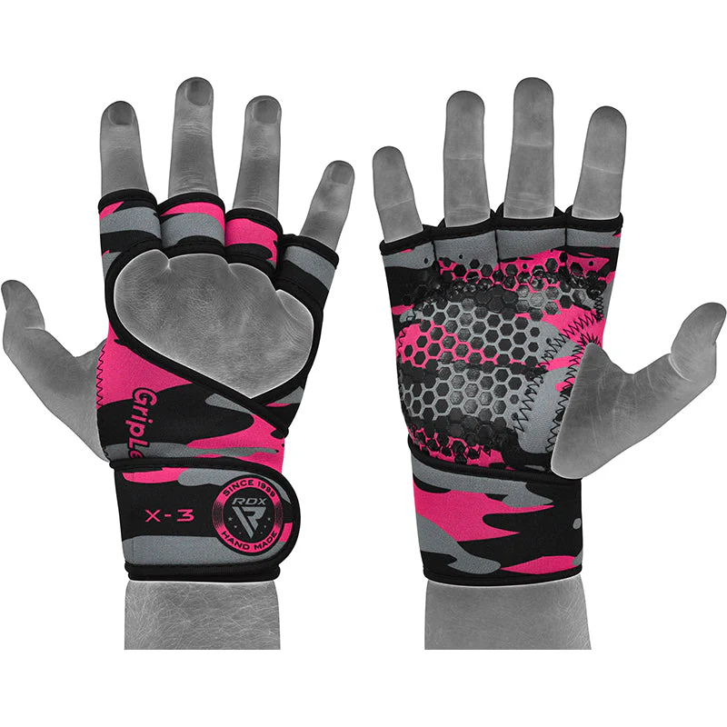 RDX X3 Impugnature Sollevamento Pesi per Donne