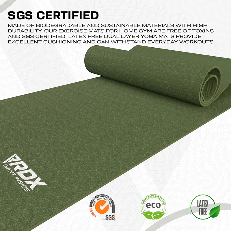 RDX YM 6mm TPE Gomma Yoga Mat - Image 16