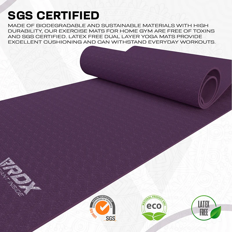 RDX YM 6mm TPE Gomma Yoga Mat - Image 24