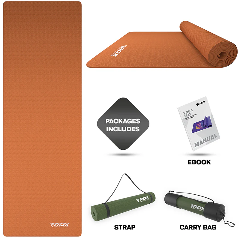 RDX YM 6mm TPE Gomma Yoga Mat - Image 32