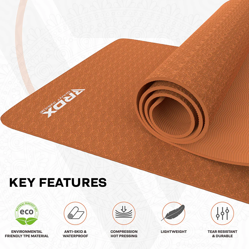 RDX YM 6mm TPE Gomma Yoga Mat - Image 36