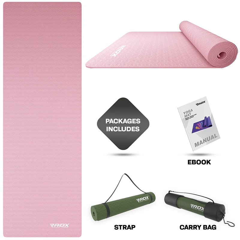 RDX YM 6mm TPE Gomma Yoga Mat - Image 41