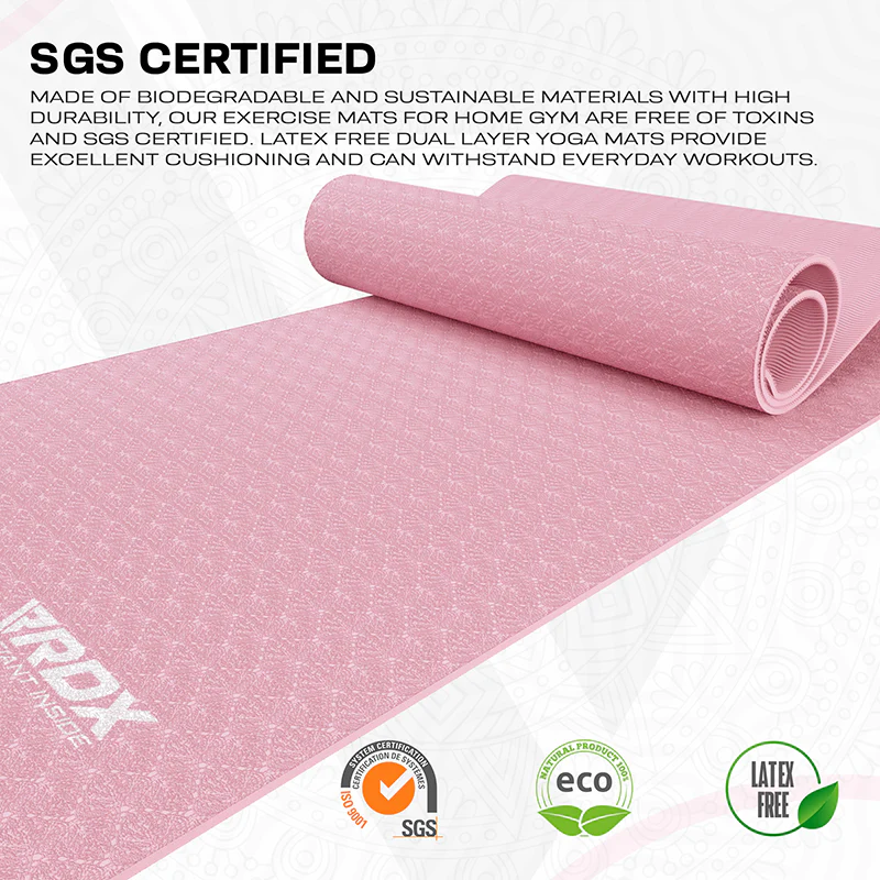 RDX YM 6mm TPE Gomma Yoga Mat - Image 42