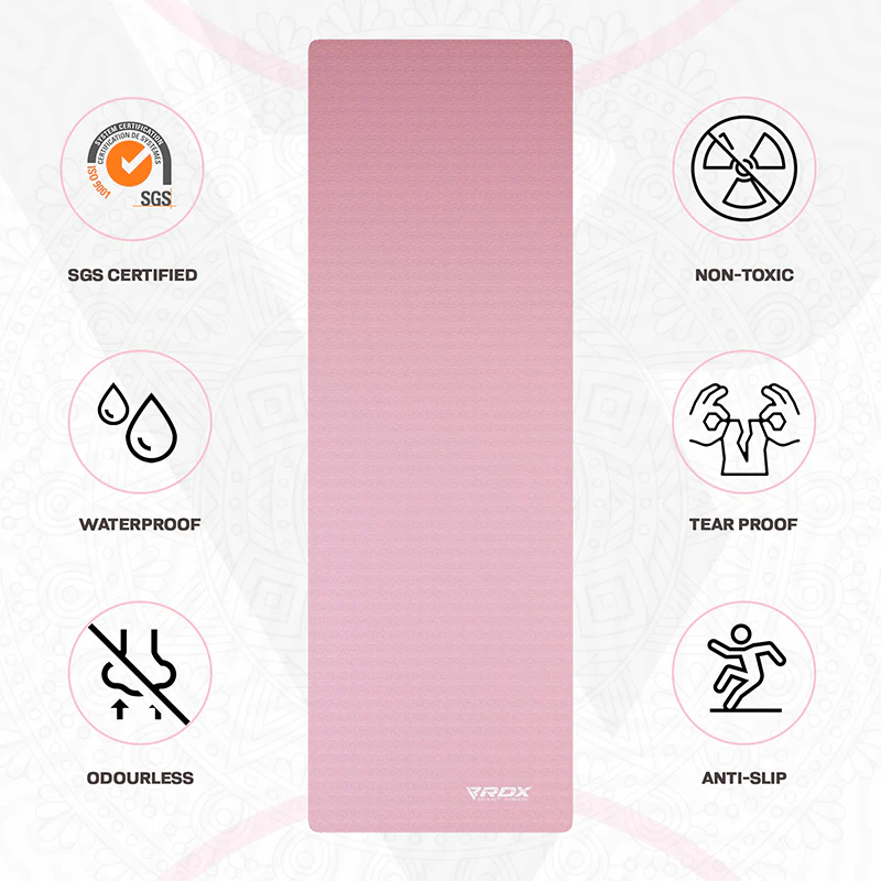 RDX YM 6mm TPE Gomma Yoga Mat - Image 47