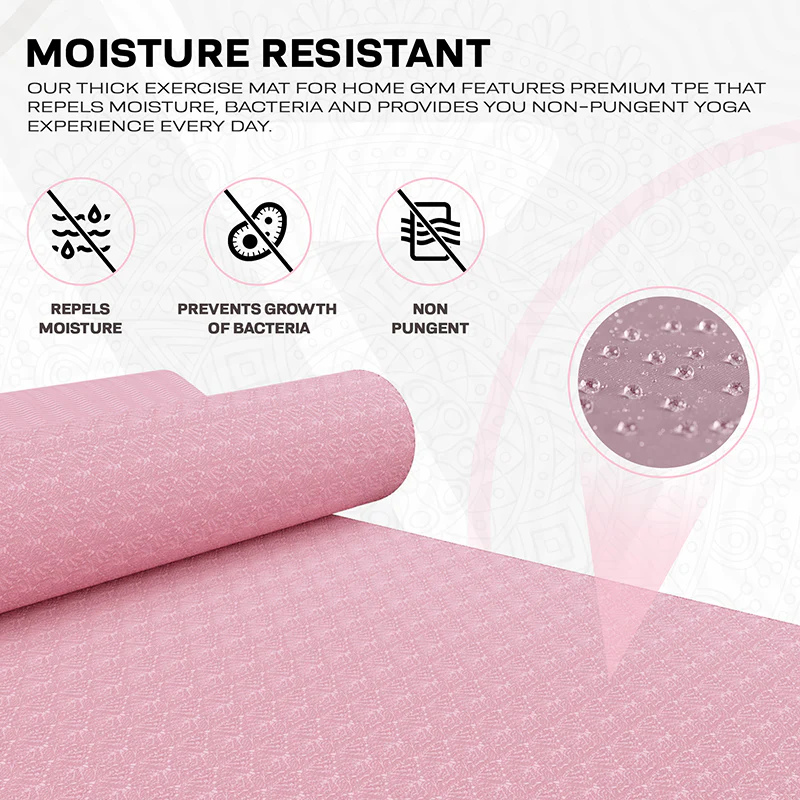 RDX YM 6mm TPE Gomma Yoga Mat - Image 48