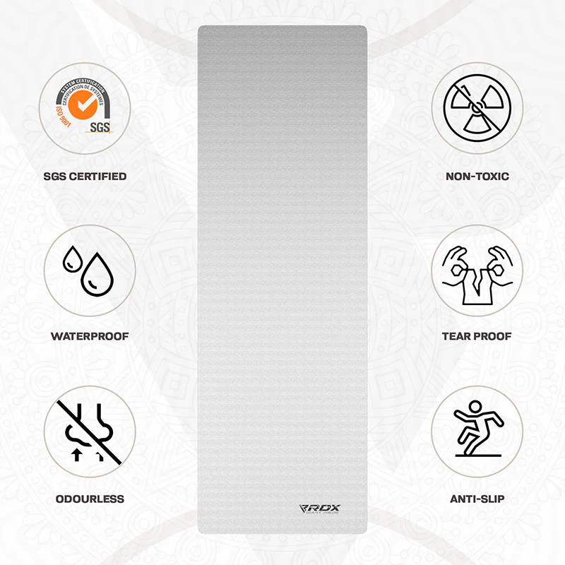 RDX YM 6mm TPE Gomma Yoga Mat - Image 56